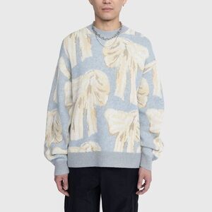 Acne Studios Kex Kilimnik Bow Crewneck Sweater
